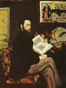 Edouard Manet Portrait of Emile Zola oil painting picture wholesale